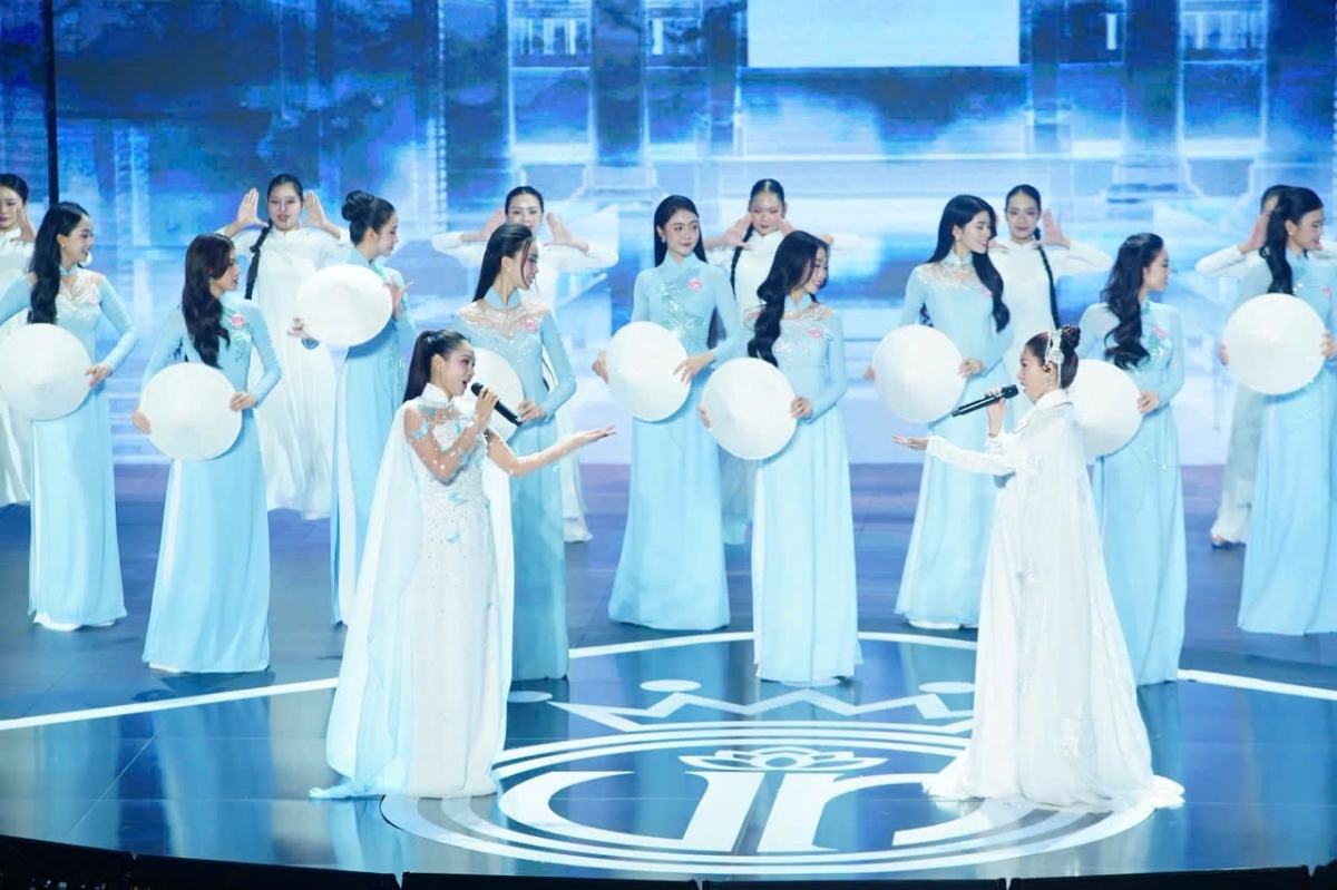 41 thi sinh hoa hau viet nam 2024 toa sang trong dem chung khao toan quoc hinh anh 6
