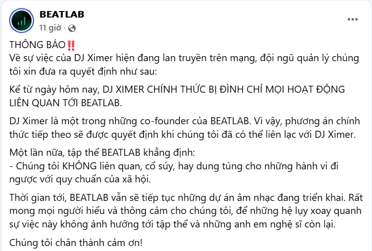 dj ximer bi dinh chi hoat dong hinh anh 1