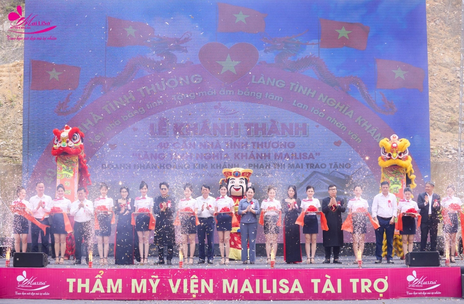 mailisa khánh thành 40 căn nhà tình thương gieo mái ấm dựng niềm tin hình ảnh 3 mailisa khanh thanh 40 can nha tinh thuong gieo mai am dung niem tin hinh anh 3