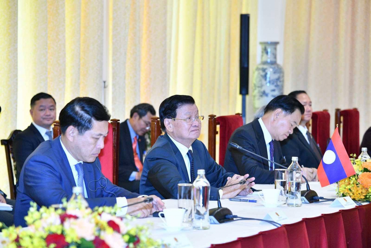thủ tướng phạm minh chính tiếp tổng bí thư lào thongloun sisoulith hình ảnh 4 thu tuong pham minh chinh tiep tong bi thu lao thongloun sisoulith hinh anh 4