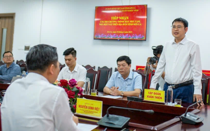tập đoàn xuân thiện ủng hộ sơn la hơn 20 tỷ đồng xoá nhà tạm, dột nát hình ảnh 2 tap doan xuan thien ung ho son la hon 20 ty dong xoa nha tam, dot nat hinh anh 2