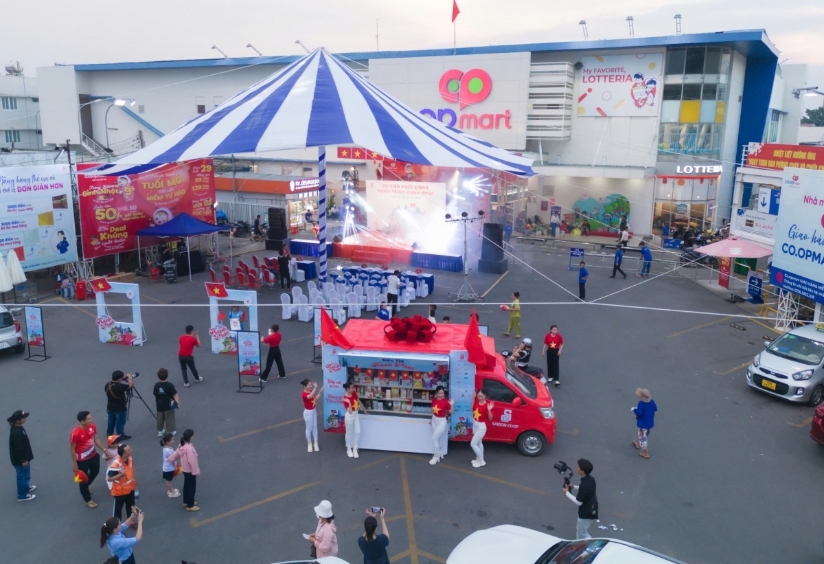 saigon co.op chính thức khởi động hành trình hạnh phúc năm 2025 hình ảnh 1 saigon co.op chinh thuc khoi dong hanh trinh hanh phuc nam 2025 hinh anh 1