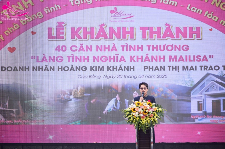 mailisa khánh thành 40 căn nhà tình thương gieo mái ấm dựng niềm tin hình ảnh 6 mailisa khanh thanh 40 can nha tinh thuong gieo mai am dung niem tin hinh anh 6