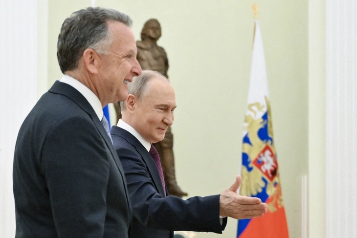Ông Putin và đặc phái viên Mỹ thảo luận khả năng Nga-Ukraine đối thoại trực tiếp