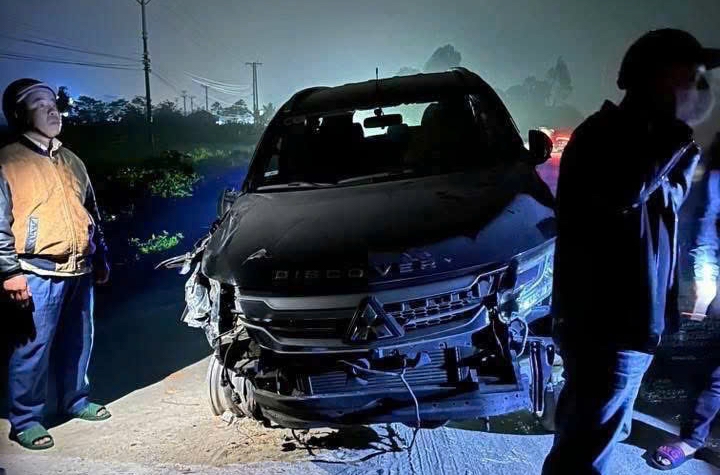 Tạm giữ hình sự lái xe gây tai nạn liên hoàn tại Nghệ An khiến một người tử vong