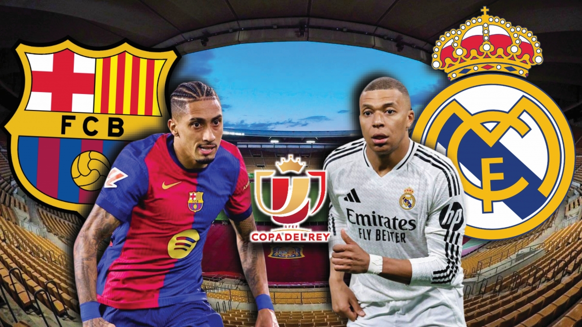 Trực tiếp Barca vs Real Madrid: Siêu kinh điển tranh cúp giữa những tranh  cãi