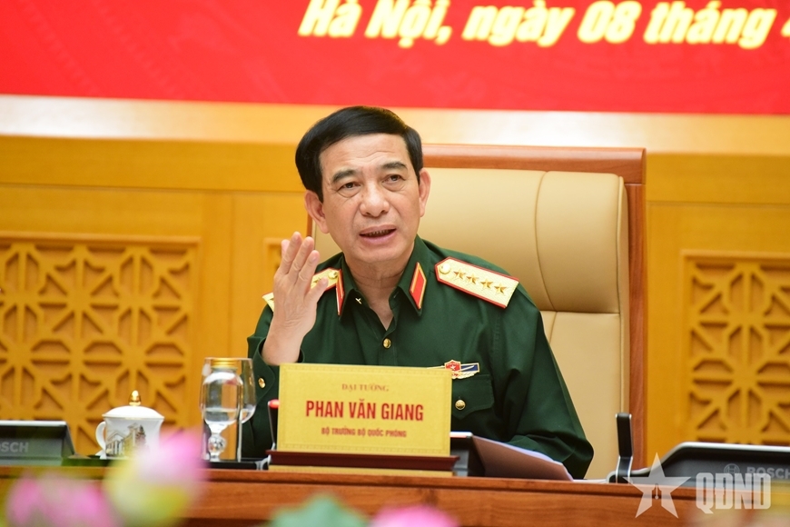 Hội nghị lãnh đạo Bộ Quốc phòng về tổ chức quân sự địa phương