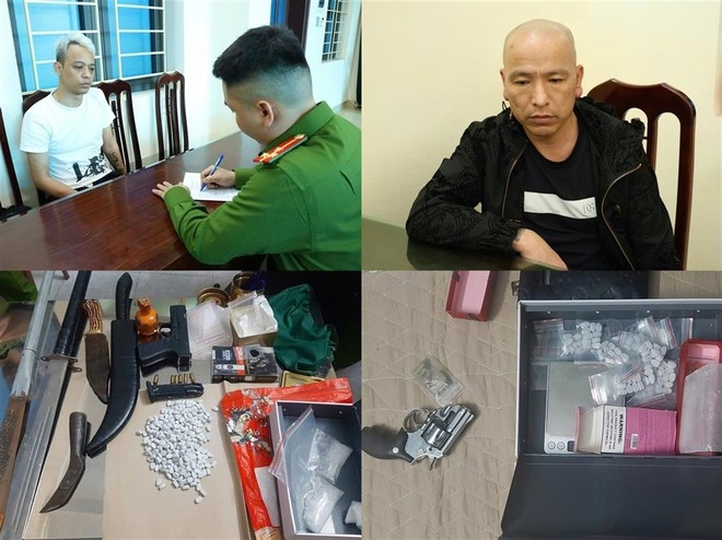 nam Dinh triet pha duong day mua ban trai phep chat ma tuy su dung vu khi nong hinh anh 1