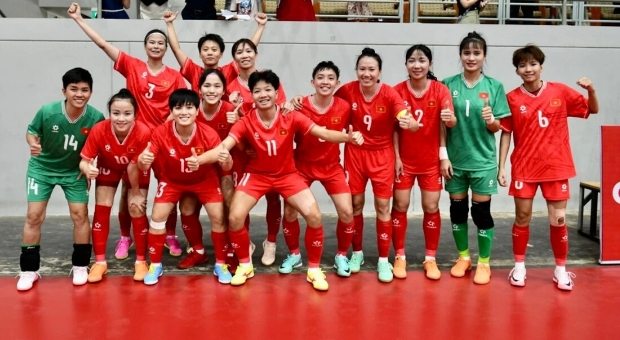 Vietnamese women’s futsal team remains 11th in FIFA rankings