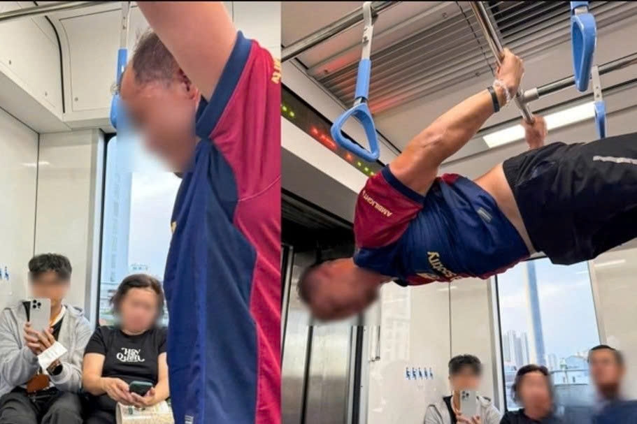 hít xà đơn trên metro là gây rối trật tự công cộng hình ảnh 1 hit xa don tren metro la gay roi trat tu cong cong hinh anh 1