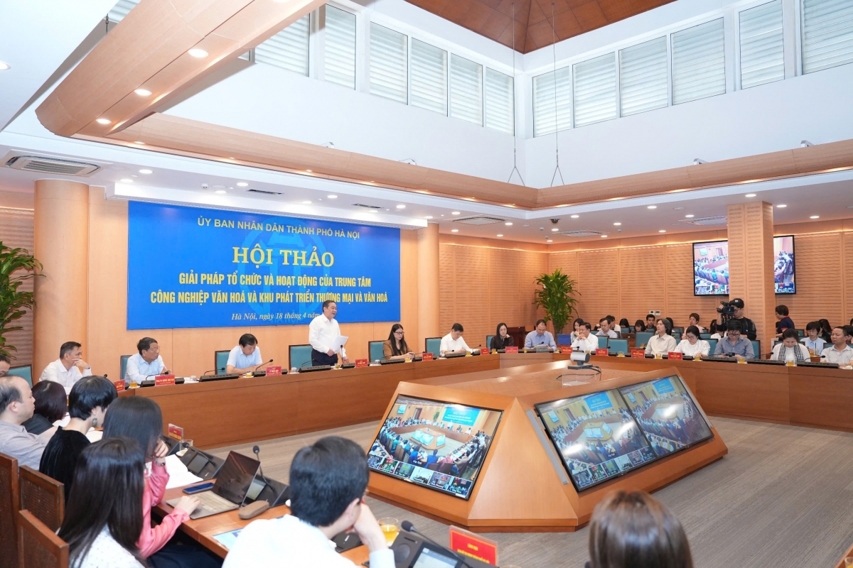 Trung tâm công nghiệp văn hóa sẽ là lực đẩy cho sự phát triển của Thủ đô
