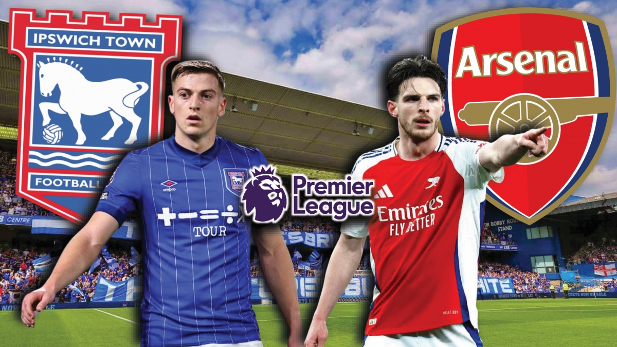 Dự đoán kết quả và đội hình ra sân trận Ipswich Town vs Arsenal