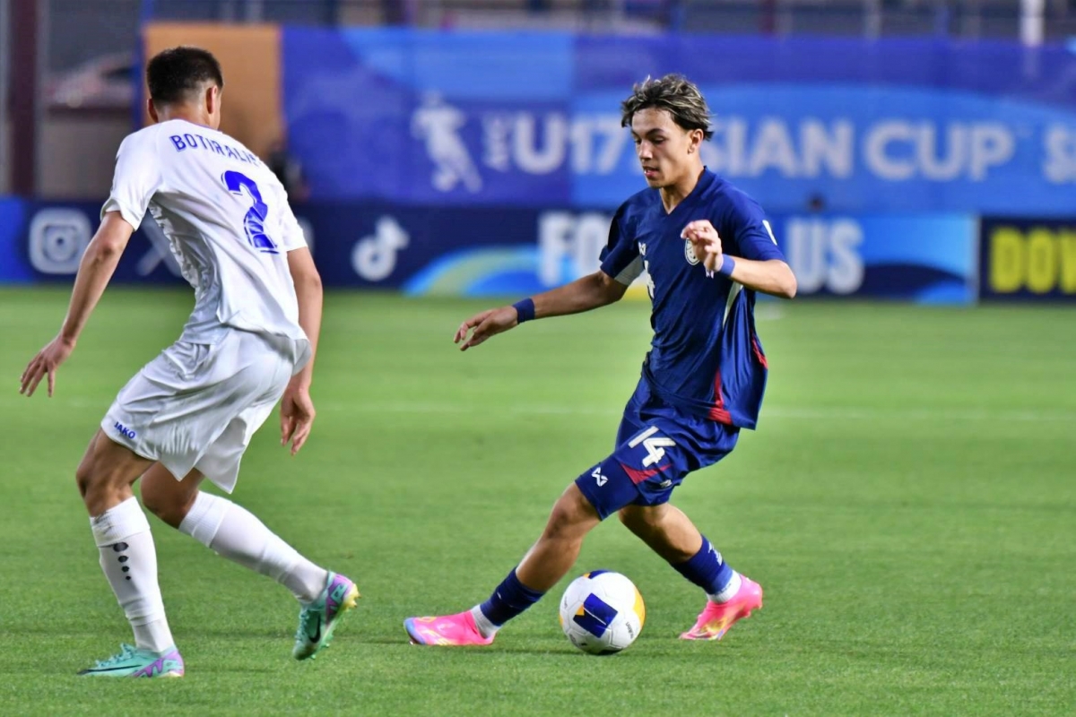 kết quả u17 châu Á 2025 sao trẻ mu ghi bàn, u17 thái lan vẫn thua đậm ở trận ra quân hình ảnh 2 ket qua u17 chau A 2025 sao tre mu ghi ban, u17 thai lan van thua dam o tran ra quan hinh anh 2