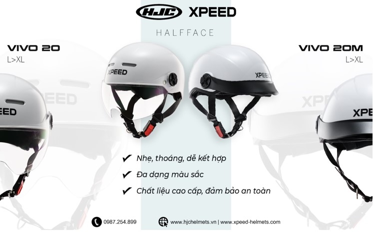 mu bao hiem xpeed tan binh den tu hjc helmets hinh anh 2