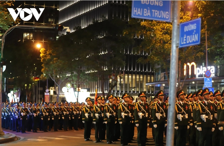 grand parade rehearsal ahead of reunification day celebration picture 1 grand parade rehearsal ahead of reunification day celebration picture 1