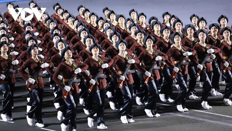 Grand parade rehearsal ahead of Reunification Day celebration