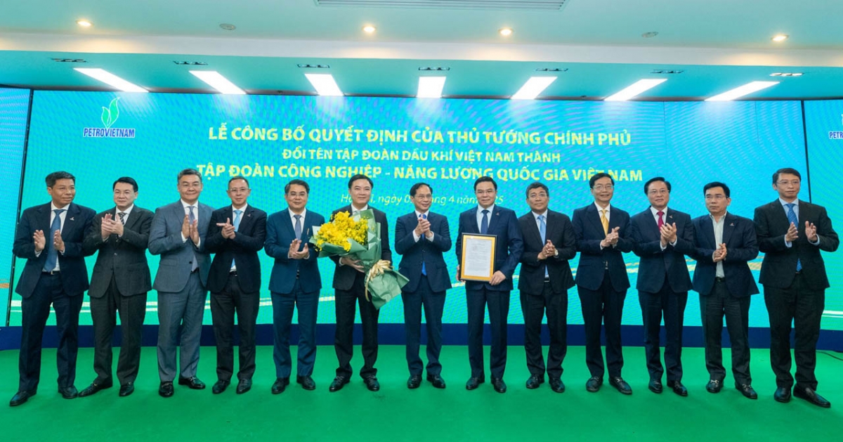 tap doan cong nghiep - nang luong quoc gia viet nam chuyen minh trong ky nguyen moi hinh anh 1
