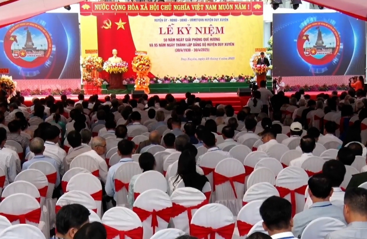 Huyện Duy Xuyên, tỉnh Quảng Nam kỷ niệm 50 năm ngày giải phóng quê hương