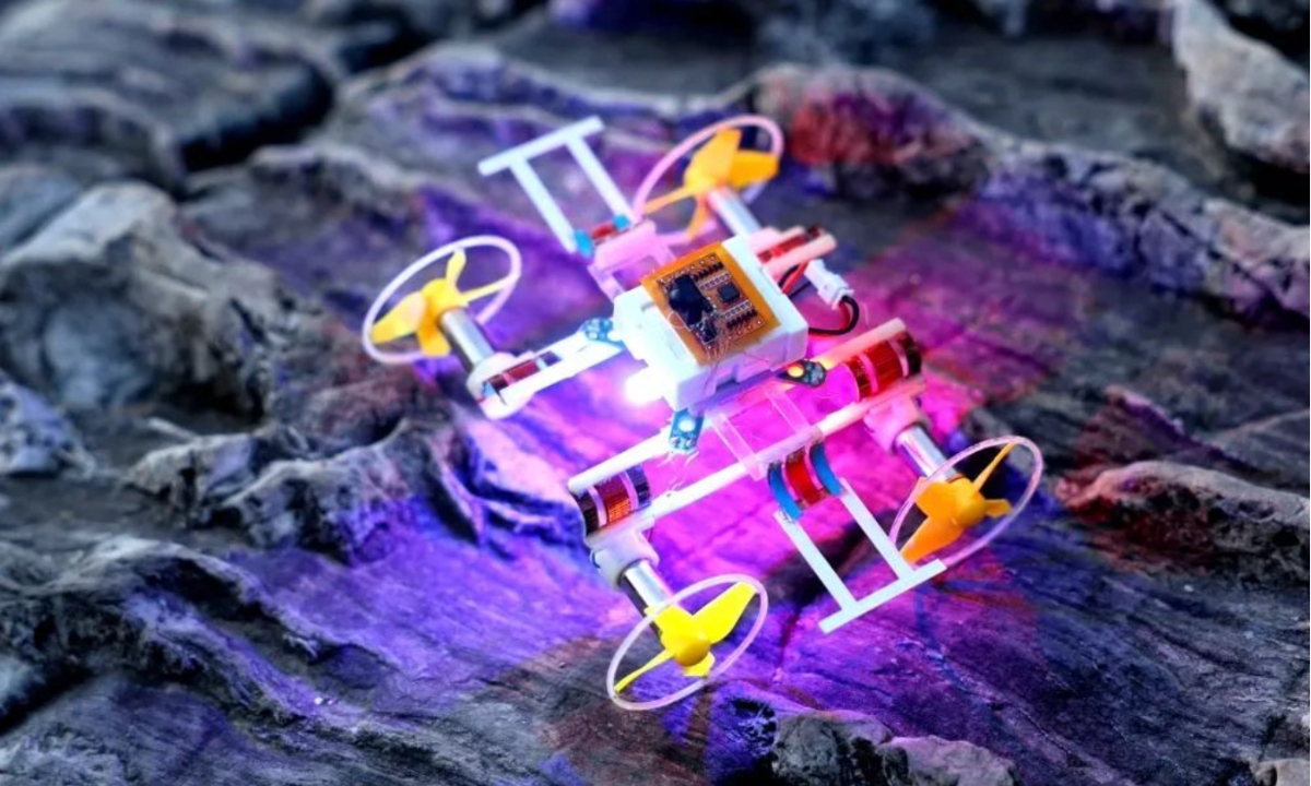 Trung Quốc chế tạo robot “nhỏ nhất và nhẹ nhất thế giới” có thể biến hình