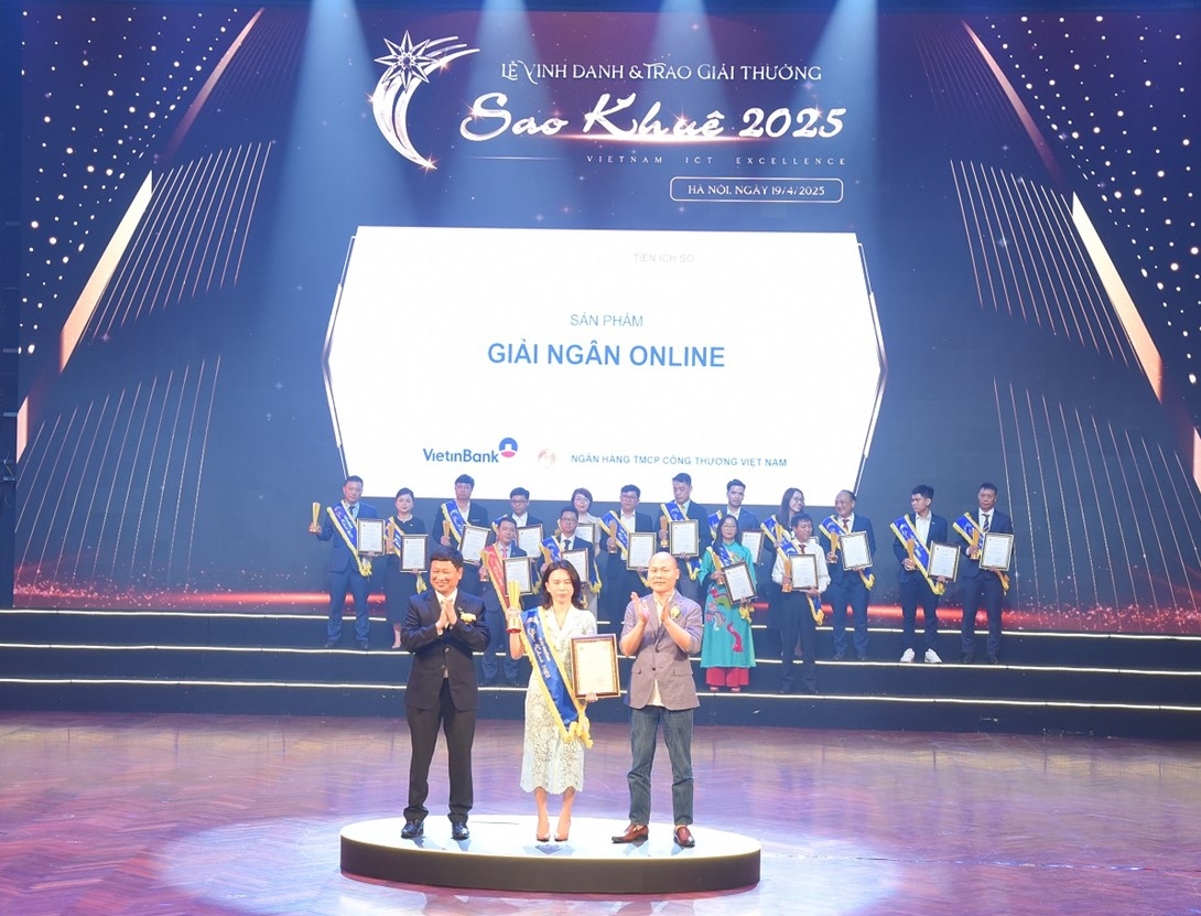 vietinbank xuất sắc giành 5 giải thưởng sao khuê 2025 hình ảnh 2 vietinbank xuat sac gianh 5 giai thuong sao khue 2025 hinh anh 2