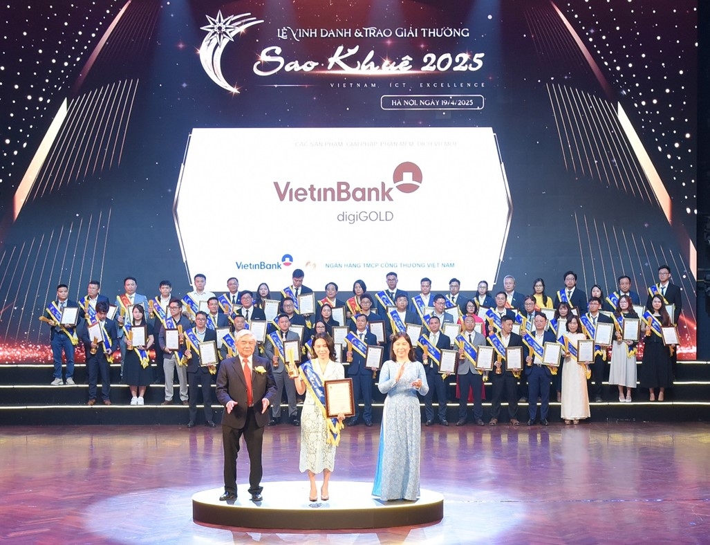 vietinbank xuất sắc giành 5 giải thưởng sao khuê 2025 hình ảnh 3 vietinbank xuat sac gianh 5 giai thuong sao khue 2025 hinh anh 3
