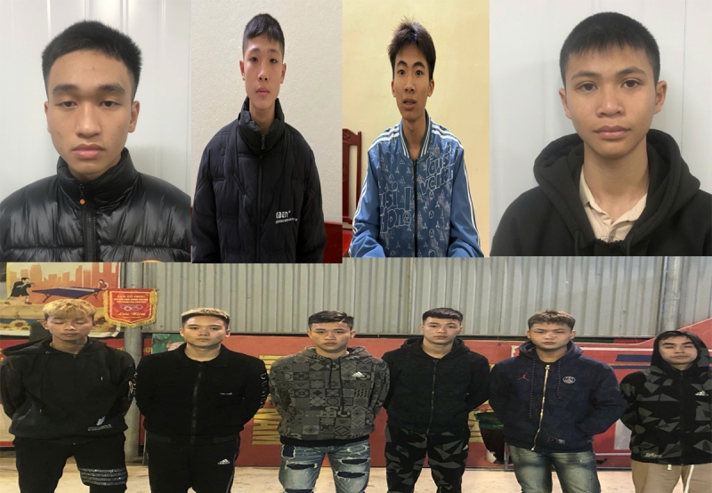 khởi tố 10 đối tượng mang dao, kiếm đuổi đánh nhau tại thanh hóa hình ảnh 1 khoi to 10 doi tuong mang dao, kiem duoi danh nhau tai thanh hoa hinh anh 1