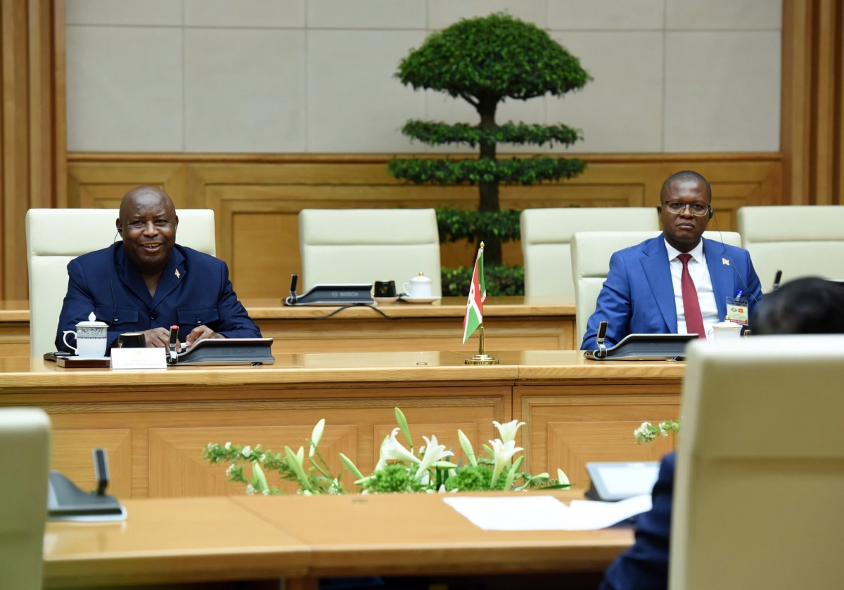 thủ tướng phạm minh chính hội kiến tổng thống burundi hình ảnh 4 thu tuong pham minh chinh hoi kien tong thong burundi hinh anh 4