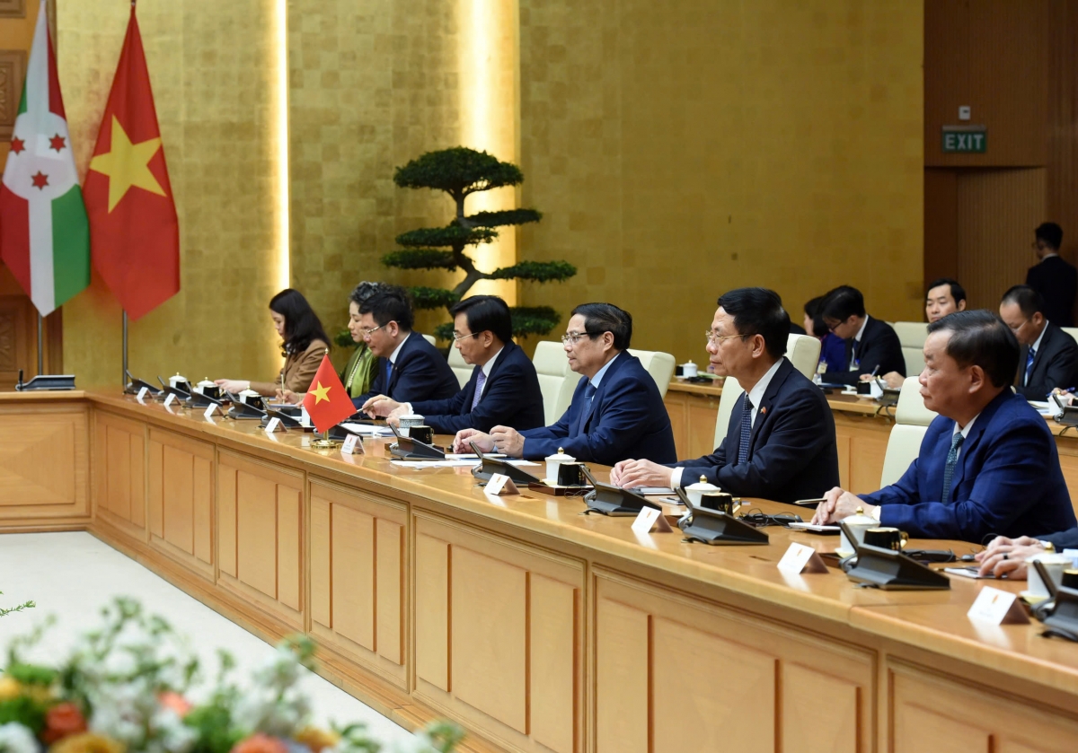 thủ tướng phạm minh chính hội kiến tổng thống burundi hình ảnh 5 thu tuong pham minh chinh hoi kien tong thong burundi hinh anh 5