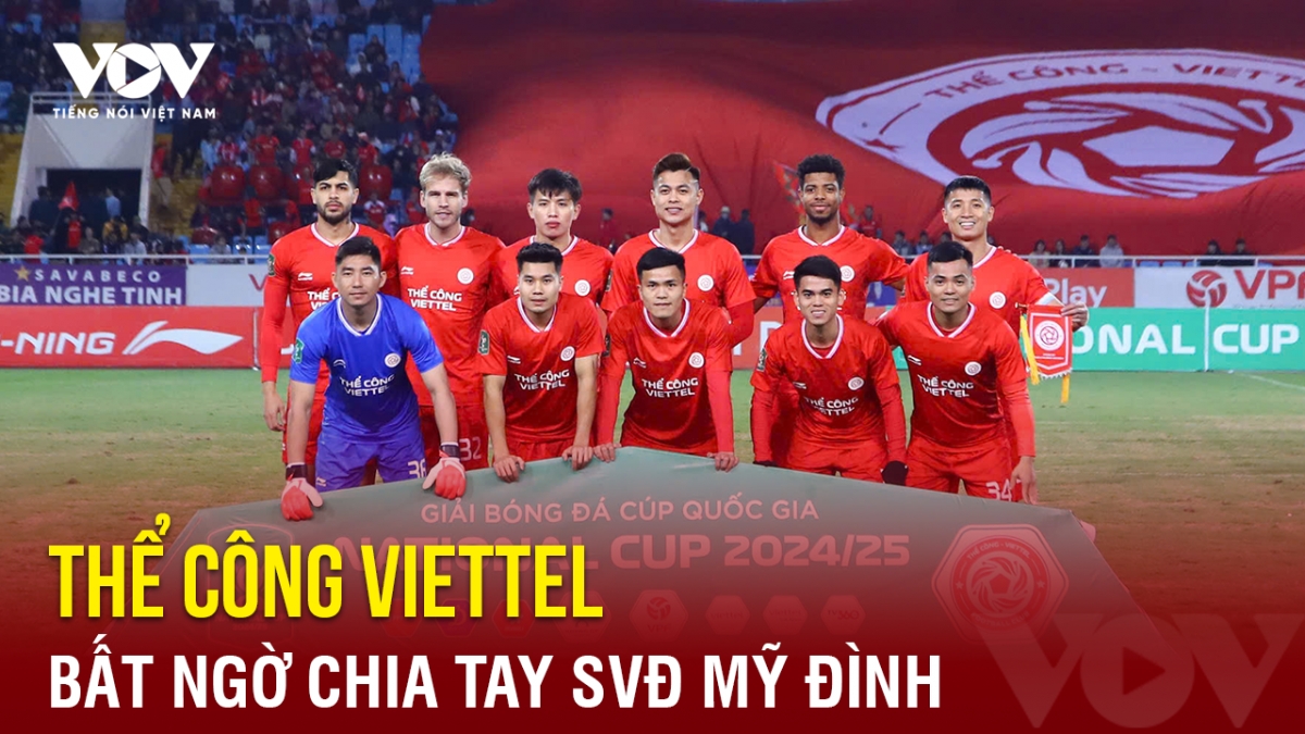 tin bóng đá 18-4 thể công viettel bất ngờ chia tay svĐ mỹ Đình hình ảnh 1 tin bong da 18-4 the cong viettel bat ngo chia tay svD my Dinh hinh anh 1