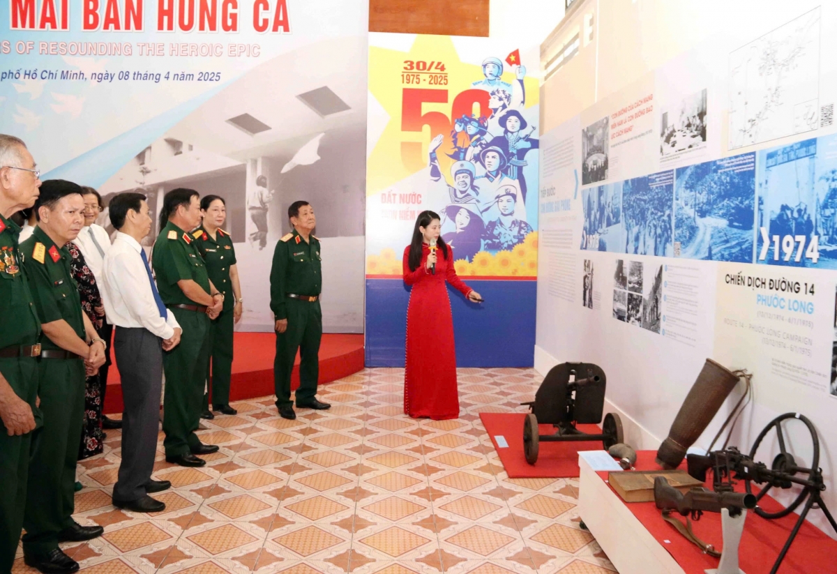 Khám phá Chiến dịch Hồ Chí Minh qua gần 500 hình ảnh, hiện vật