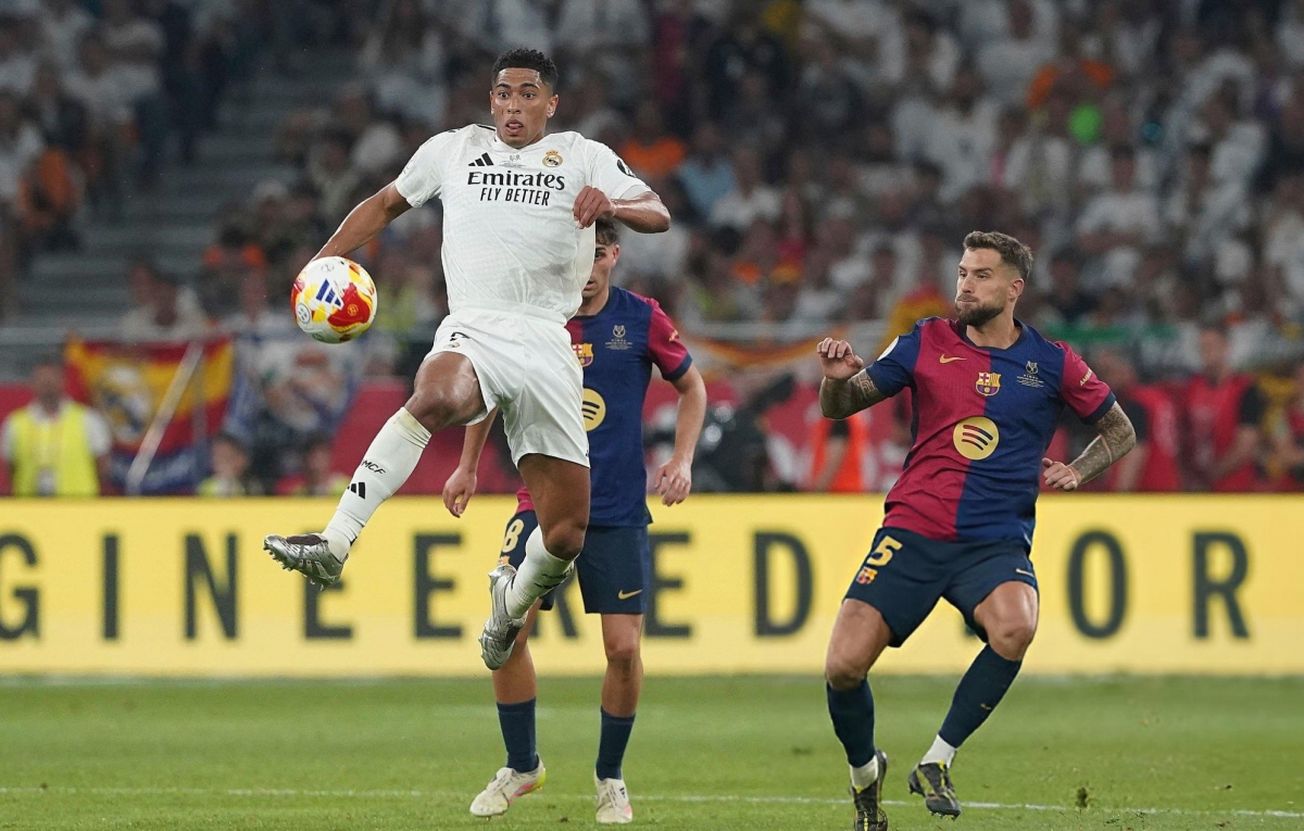 Trực tiếp Barca vs Real Madrid: Siêu kinh điển tranh cúp giữa những tranh  cãi
