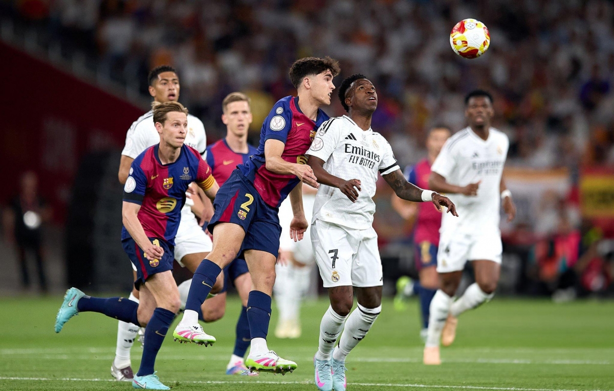 Trực tiếp Barca vs Real Madrid: Siêu kinh điển tranh cúp giữa những tranh  cãi
