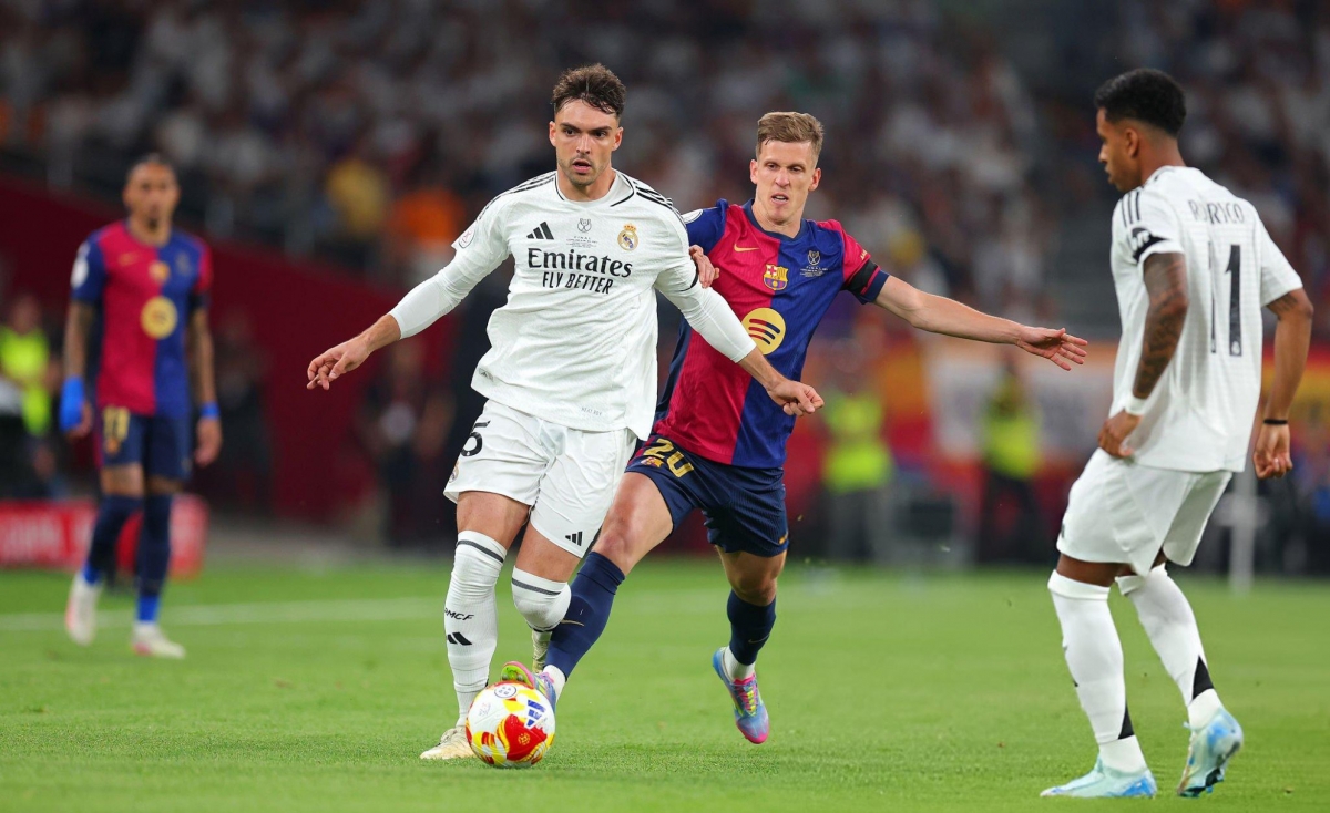 Trực tiếp Barca vs Real Madrid: Siêu kinh điển tranh cúp giữa những tranh  cãi