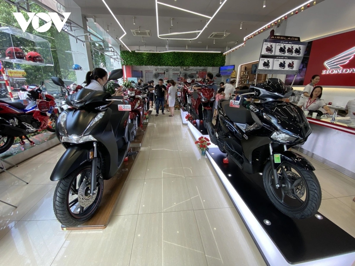 Xe máy Honda tăng mạnh doanh số trong tháng 3/2025