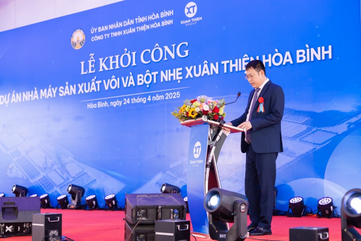 tập đoàn xuân thiện khởi công nhà máy sản xuất vôi và bột nhẹ tại hòa bình hình ảnh 3 tap doan xuan thien khoi cong nha may san xuat voi va bot nhe tai hoa binh hinh anh 3