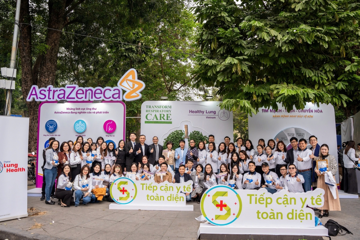AstraZeneca nỗ lực không ngừng vì nền y tế bền vững tại Việt Nam