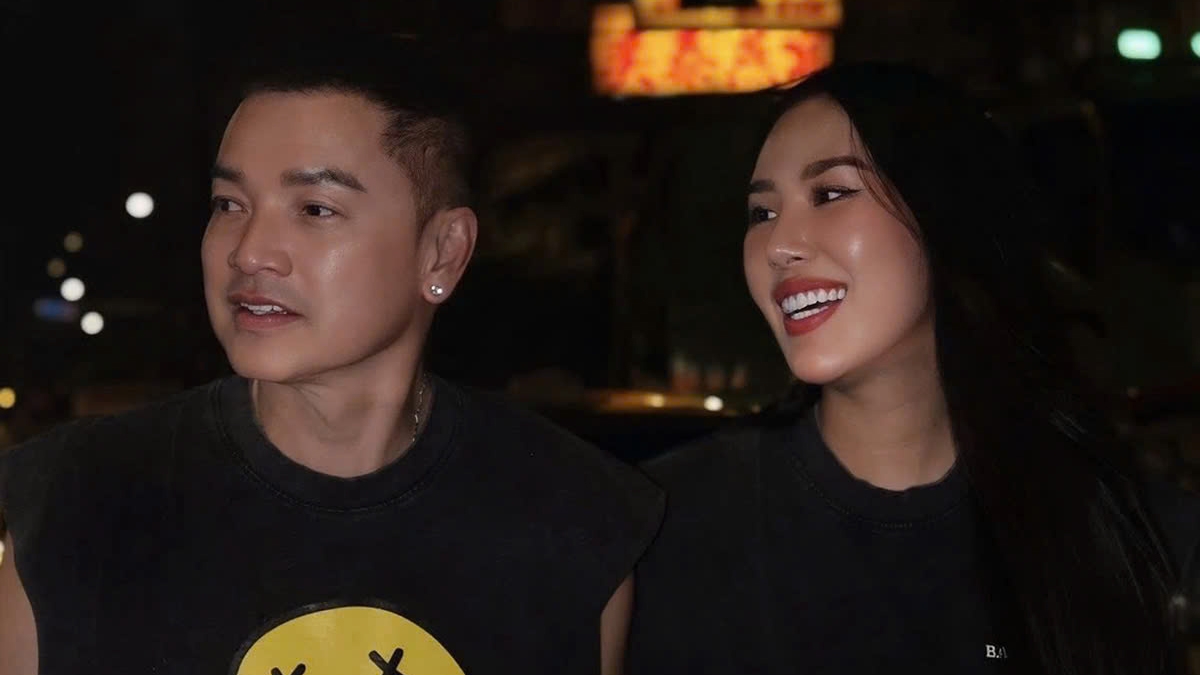 Sao Việt 15/4: Quang Minh diện đồ trẻ trung, sánh đôi cùng bạn gái kém 37 tuổi