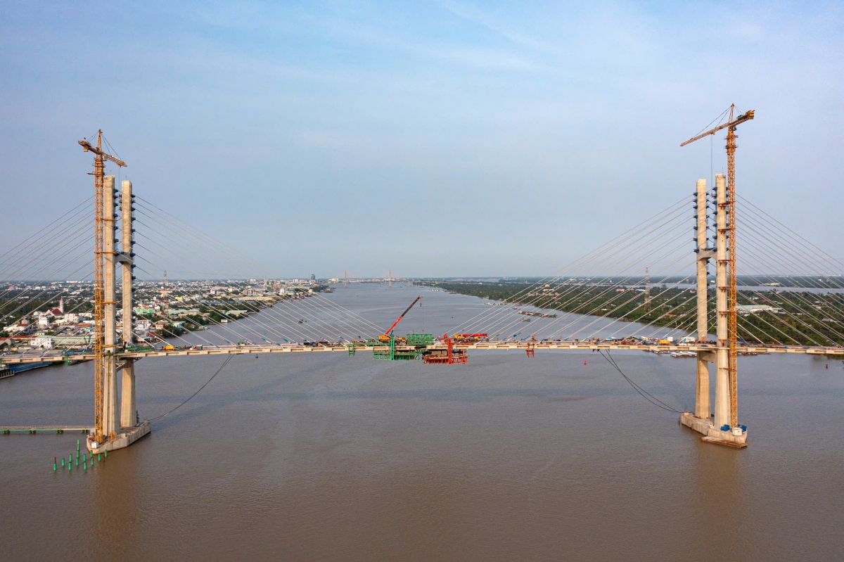 cầu rạch miễu 2 chạy đua hoàn thành trước thời gian chỉ đạo của thủ tướng chính phủ hình ảnh 2 cau rach mieu 2 chay dua hoan thanh truoc thoi gian chi dao cua thu tuong chinh phu hinh anh 2