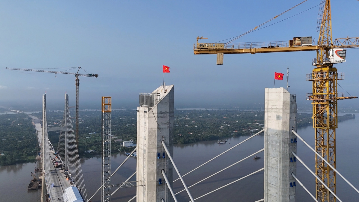 cầu rạch miễu 2 chạy đua hoàn thành trước thời gian chỉ đạo của thủ tướng chính phủ hình ảnh 5 cau rach mieu 2 chay dua hoan thanh truoc thoi gian chi dao cua thu tuong chinh phu hinh anh 5