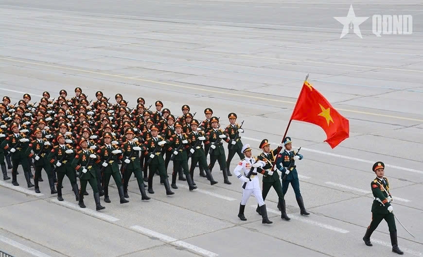 vietnamese soldiers during military parade rehearsal in moscow s red square picture 1 vietnamese soldiers during military parade rehearsal in moscow s red square picture 1