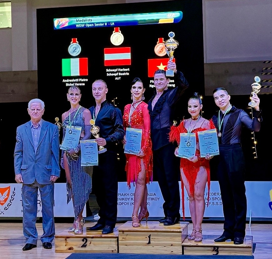 cap doi viet nam lot top 30 doi dancesport xuat sac nhat lua tuoi trung nien hinh anh 1 cap doi viet nam lot top 30 doi dancesport xuat sac nhat lua tuoi trung nien hinh anh 1