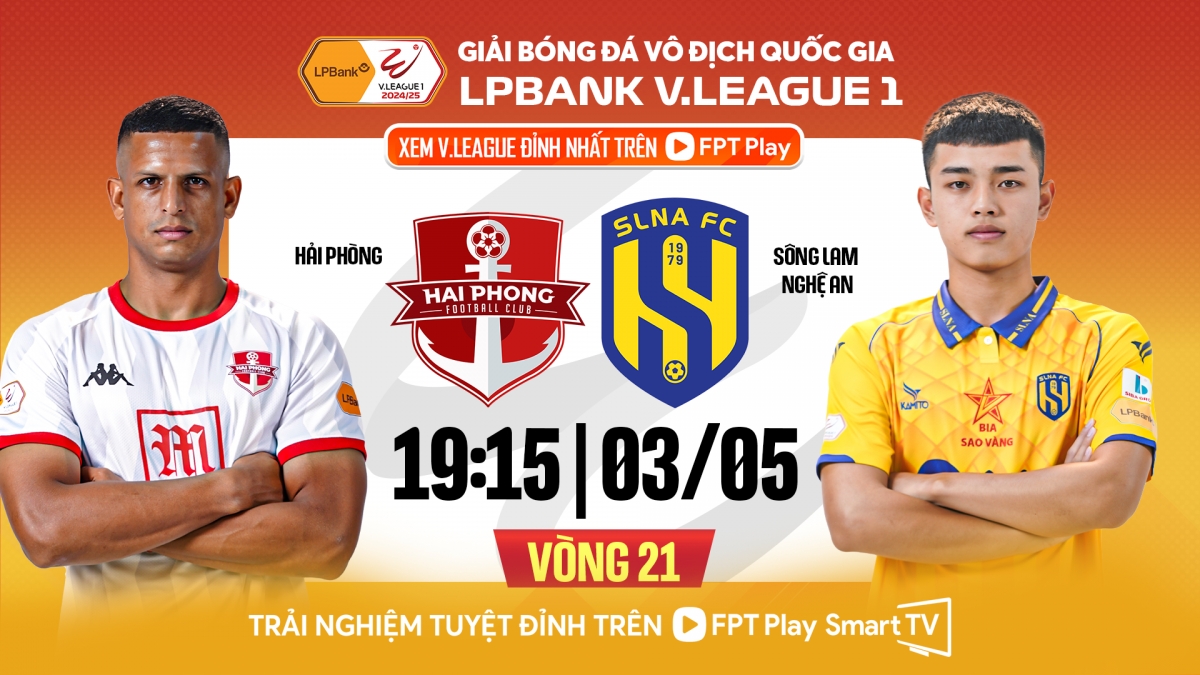 Kết quả bóng đá hôm nay 3/5: Hải Phòng FC bị SLNA cầm hòa trong trận đấu khó tin