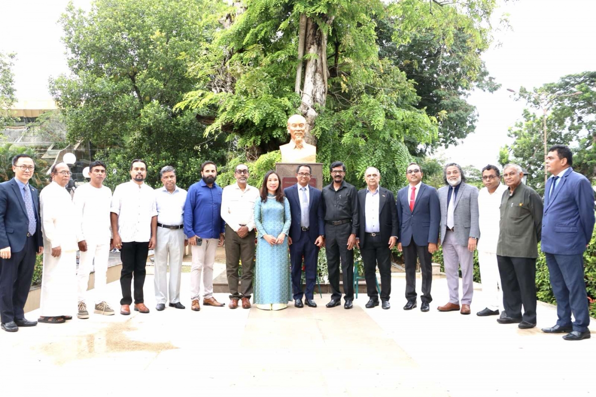 Kỷ niệm 135 năm ngày sinh Chủ tịch Hồ Chí Minh tại Sri Lanka