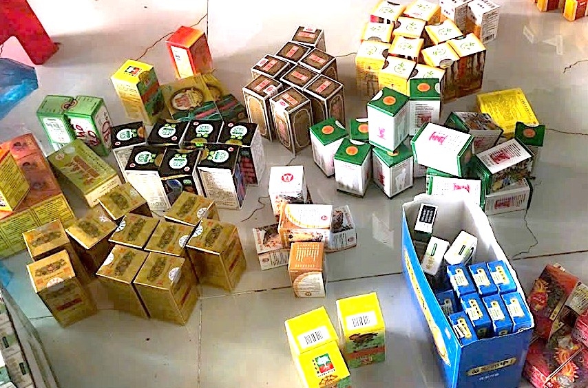 Phát hiện thuốc đông y lậu, Cà Mau tăng cường quản lý hàng giả