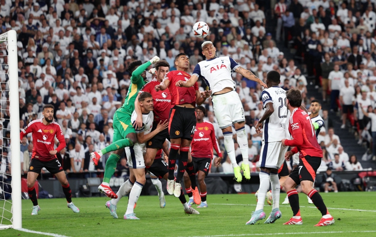 tottenham hạ gục mu để đăng quang ngôi vô địch cúp c2 châu Âu 2024 2025 hình ảnh 3 tottenham ha guc mu de dang quang ngoi vo dich cup c2 chau Au 2024 2025 hinh anh 3