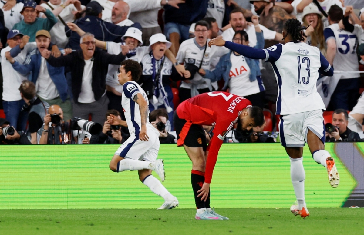 tottenham hạ gục mu để đăng quang ngôi vô địch cúp c2 châu Âu 2024 2025 hình ảnh 6 tottenham ha guc mu de dang quang ngoi vo dich cup c2 chau Au 2024 2025 hinh anh 6