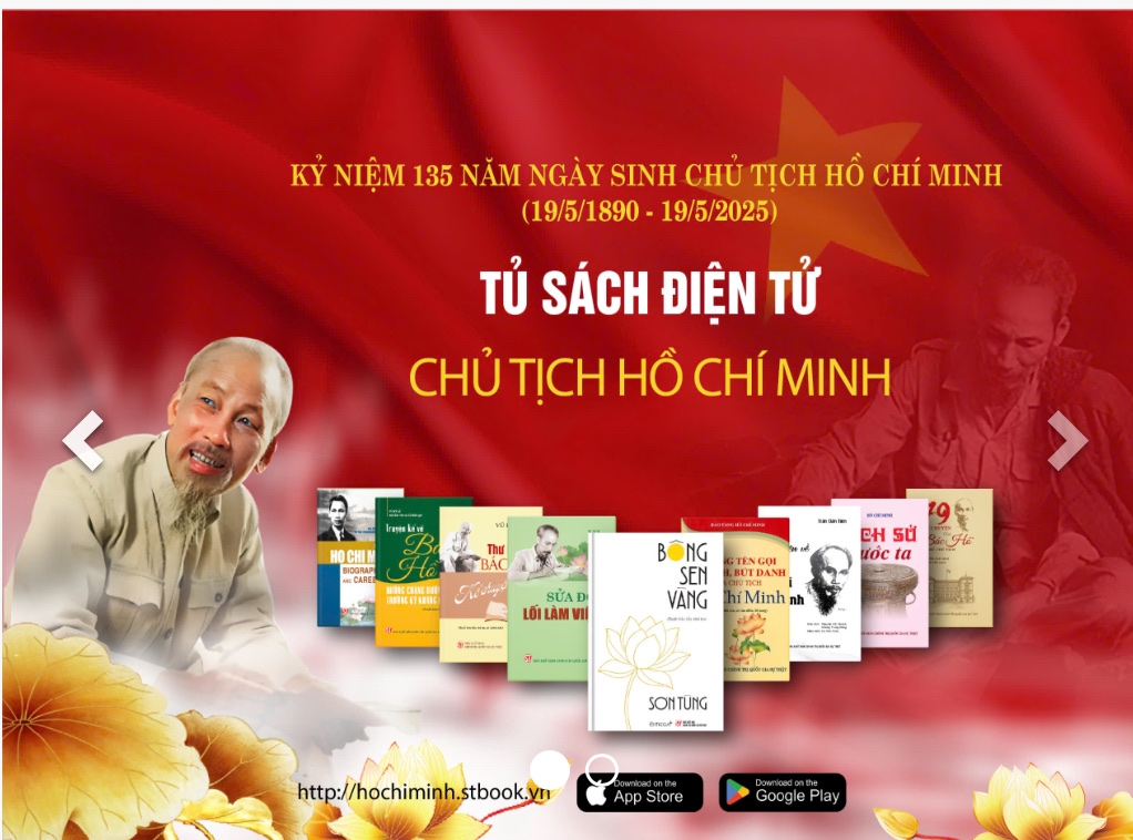 tu sach dien tu chu tich ho chi minh co nhieu tac pham moi hinh anh 2