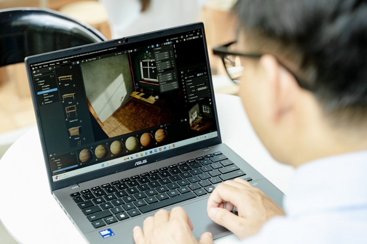 Khám phá laptop mỏng nhẹ, thời lượng pin "khủng", tích hợp AI thông minh