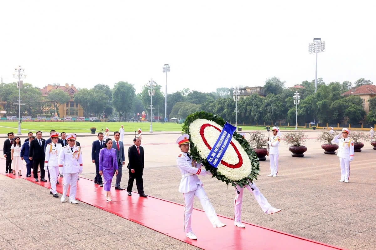 prime minister paetongtarn shinawatra s vietnam visit in the spotlight picture 4 prime minister paetongtarn shinawatra s vietnam visit in the spotlight picture 4