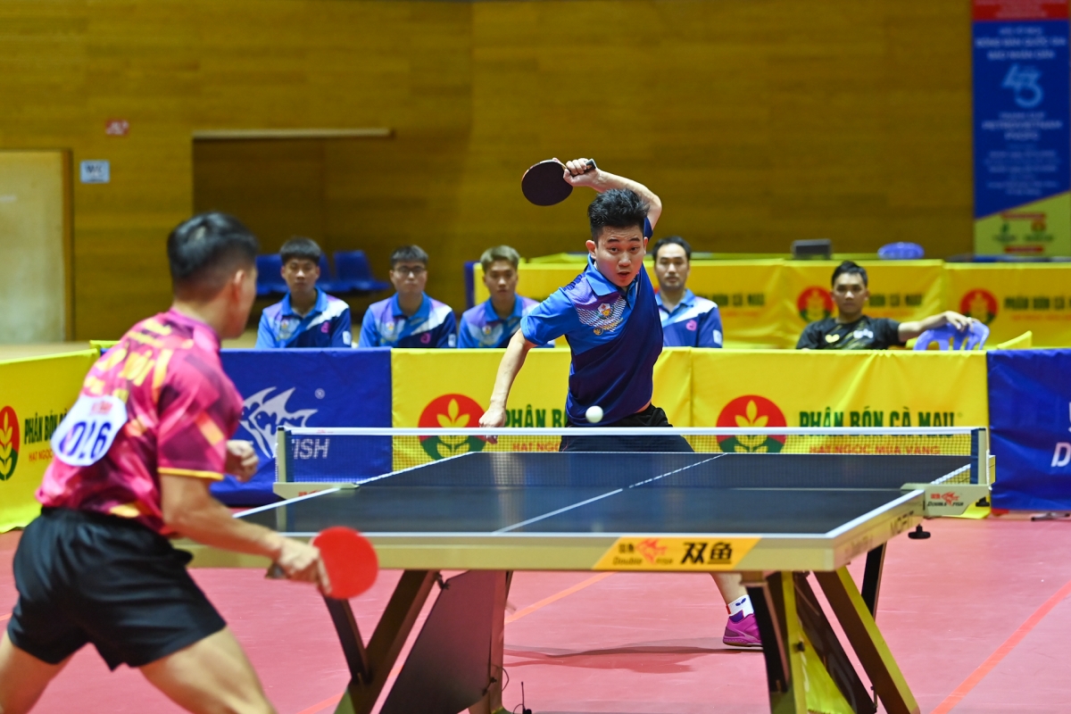 bóng bàn cand t t vô địch đồng đội nam toàn quốc sức mạnh từ bản lĩnh thi đấu hình ảnh 3 bong ban cand t t vo dich dong doi nam toan quoc suc manh tu ban linh thi dau hinh anh 3
